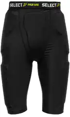 Select compression shorts with pads